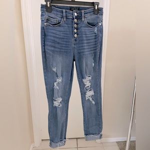 Women’s Size 7/28 Judy Blue Jeans. Button Fly